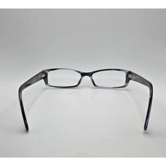 Prada VPR 19L Eyeglass Frames 52 □ 16 135 Black Gray Marble Made in Italy - Picture 2 of 5
